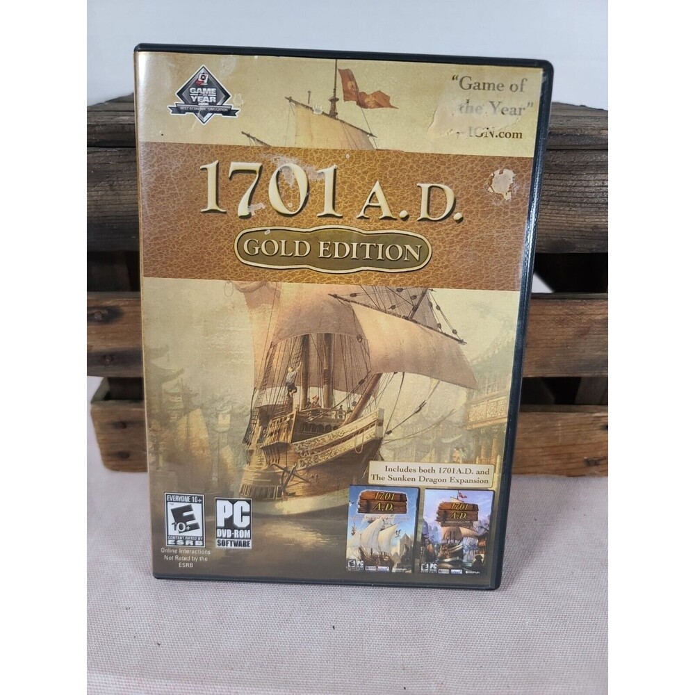 PC Game 1701 A.D. Gold Edition PC Game 2008 Complete
